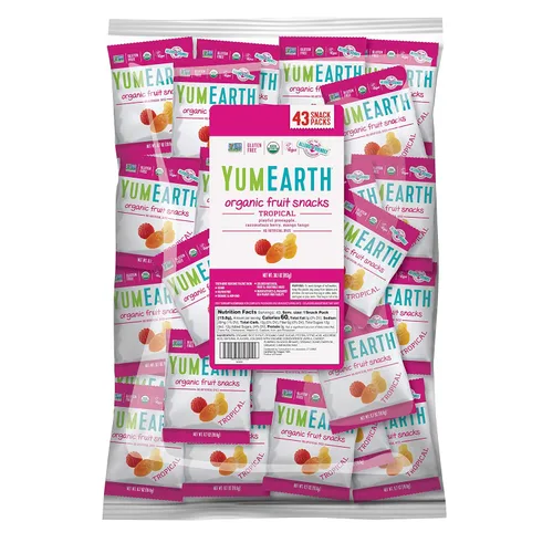 Vista 14 de YumEarth - Caja de botanas de frutas orgánicas, 0.7 oz (paquete de 10)