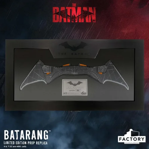 Vista 9 de Factory Entertainment La réplica de Batman Batarang Edición Limitada