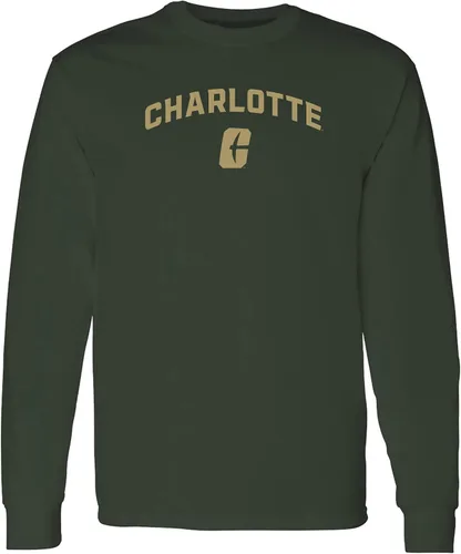 Vista 94 de NCAA oficial de College – University Team Color Arco Logo Manga Larga