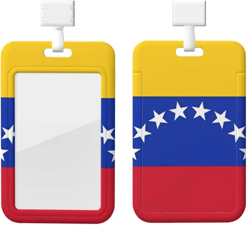 Vista 11 de Soporte deslizante para tarjetas de identificación con bandera de ventana transparente de Maryland, soporte vertical de plástico para tarjetas