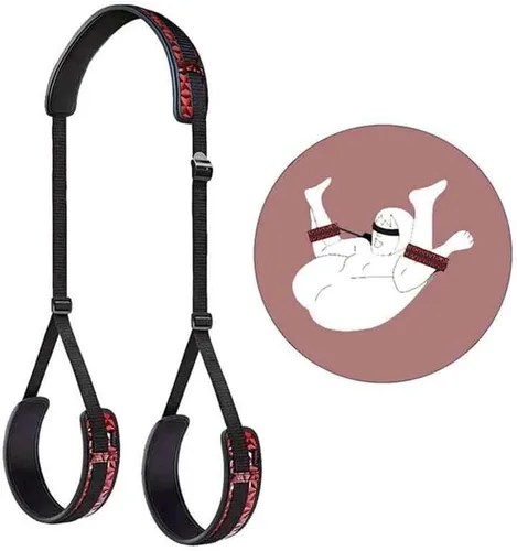 Vista 3 de Correas de sujeción para piernas para mujeres, juguetes sexuales, accesorios sexuales para parejas adultas, juegos de regalo sexy, herramientas