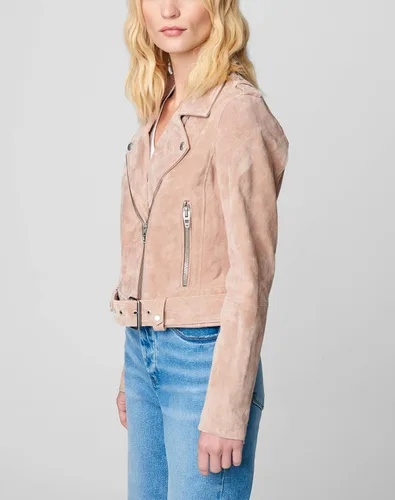 Vista 2 de BLANKNYC Ropa de lujo para mujer, chaquetas de cuero de gamuza recortadas, abrigos cómodos y elegantes