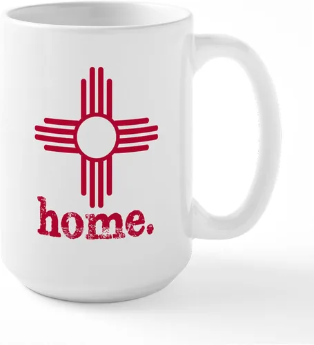 Vista 12 de CafePress ALBUQUERQUE New Mexico - Taza grande para placa de matrícula de 15 oz (15.0 fl oz)