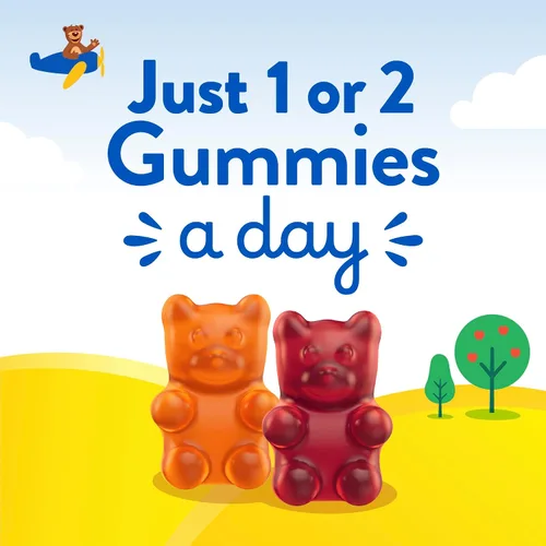 Vista 7 de L'il Critters Gummy Vites Multivitaminas Diarias para Niños Sabores de Frutas Surtidos para Edades 2+ Niños Pequeños y Niños, Vitamina Gomosa