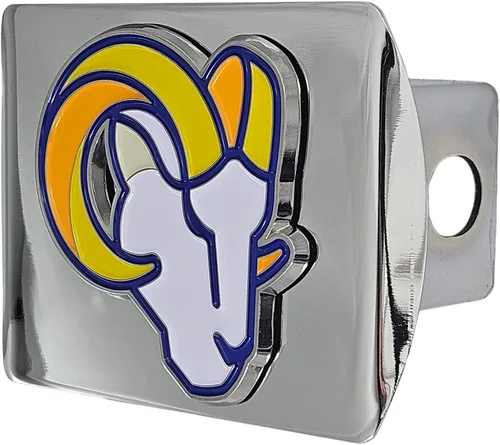 Vista 20 de FANMATS NFL Unisex-Adult Chrome & Color Logo Negro