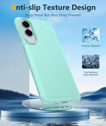 Vista 172 de FNTCASE Funda para iPhone 17 Pro: Fundas delgadas translúcidas de color azul claro compatibles con MagSafe, protección completa de la cámara