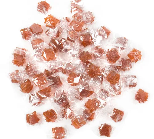 Vista 3 de Maple Drops - Caramelos duros envueltos individualmente hechos con jarabe de arce puro - 1 libra