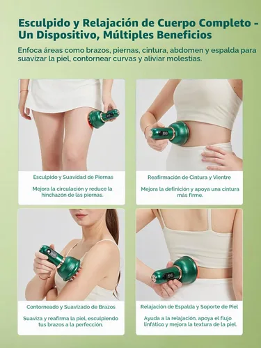 Vista 5 de DiDEER Masajeador de drenaje linfático y herramienta de masaje anticelulitis, para piernas, brazos y vientre, cuerpo, ayuda a reducir las estrías