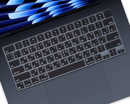 Vista 13 de Funda de teclado de silicona árabe compatible con Apple MacBook Neo 13 A3404 de 13 pulgadas con chip A18 Pro, MacBook Neo de 13 pulgadas, protector
