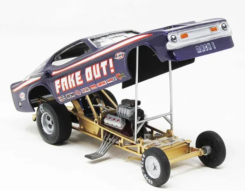 Vista 3 de Atlantis Kit de modelo de plástico - Snap Tom Daniel Fake Out Funny Car
