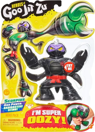 Vista 2 de Heroes of Goo Jit Zu - Figura de acción de Oozy Scorpion, Scorpius