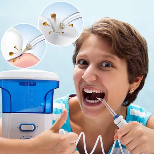 Vista 6 de Yaomiao 4 puntas de cabezales de repuesto compatibles con irrigadores de agua Waterpik y otros irrigadores orales de marca, puntas periodontales