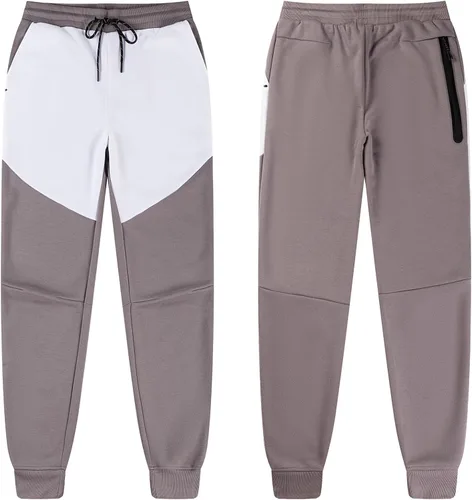 Vista 3 de Men's Tracksuits Sweatsuits For Men Hooded Tracksuit Sweatsuit Long Sleeve Full-Zip Jogging Sweatpants 2 Piece