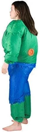 Vista 5 de Disfraz inflable Green Hulk para niños (de 5 a 11 años)