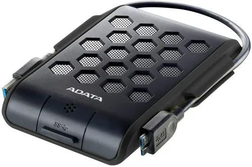 Vista 2 de ADATA HD720 2TB USB 3.0 Impermeable/a prueba de polvo/resistente a los golpes, disco duro externo, negro (AHD720-2TU3-CBK)