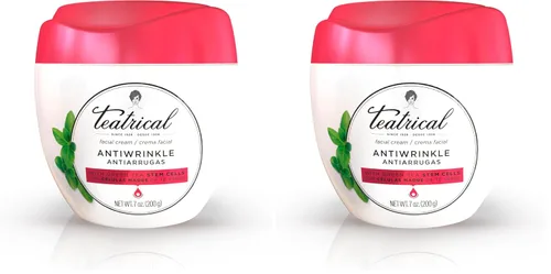 Vista 7 de TEATRICAL Crema facial antiarrugas, hidratante facial infundido con células madre de té verde, ayuda a reducir las líneas finas y las arrugas, crema