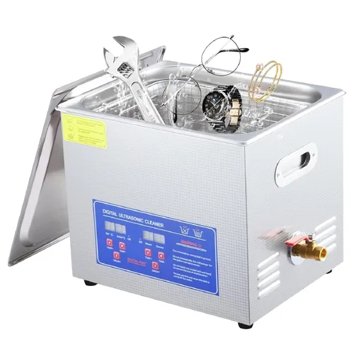 Vista 9 de 3.2L Digital Ultrasonic Cleaner with Heater 40kHz & 120W Cleaning System Timer Control for Jewelry, Glasses, Watches