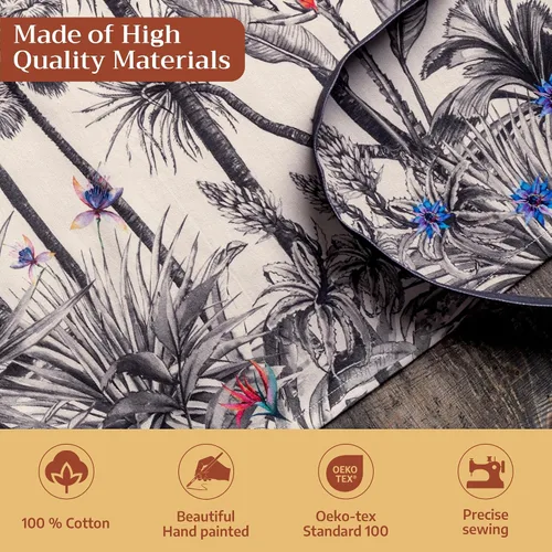 Vista 98 de Maison d' Hermine Delantales para mujer con bolsillo, 100% algodón (27.50 x 31.50 pulgadas)