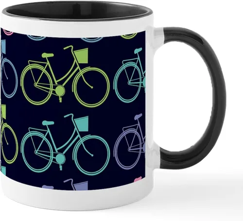 Vista 7 de CafePress Bicycle Bike Riding 11 Oz Ceramic Mug 11 oz (325 ml) Ceramic Coffee Mug