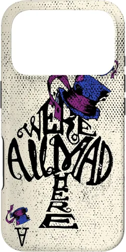 Vista 30 de iPhone 16 We're All Mad Here - Funda de Alicia en el País de las Maravillas