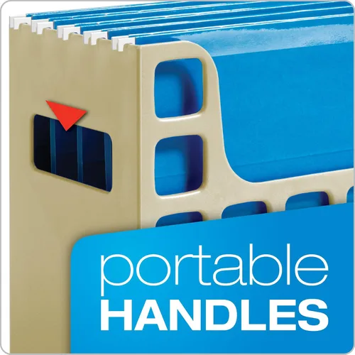 Vista 5 de Pendaflex Desktop File, 9-1/2" H x 12-1/4" W x 6" D, Putty, Each (23010EE) (Pack of 4)