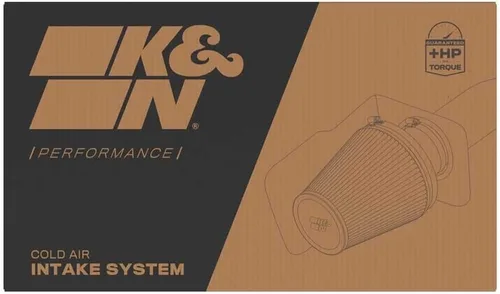 Vista 4 de Sistema de admisión de aire frío K&N: Filtro de aire de alto flujo, aumenta el rendimiento y la potencia: Compatible con TOYOTA Fortuner 2015-2022