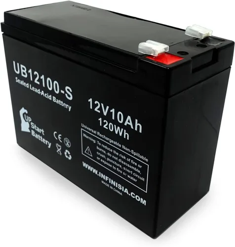 Vista 7 de Paquete de 3 baterías de repuesto para baterías B & B BP10-12 – Reemplazo UB12100-S - Batería de plomo ácido sellada universal