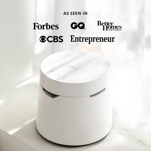 Vista 8 de Carepod One - Humidificador de Acero Inoxidable para Habitación Grande, Silencioso y Seguro para Bebé, Solo 3 Partes Lavables y Fácil de Limpiar