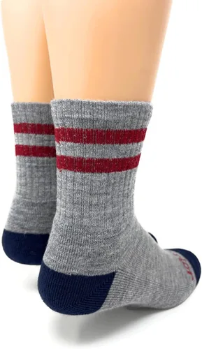 Vista 3 de Warrior Alpaca Socks - Camiseta deportiva retro acolchada y cómoda para adultos - Unisex