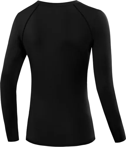 Vista 72 de CADMUS Paquete de 1 o 3 camisetas de entrenamiento de manga larga para mujer, camiseta de compresión de ajuste seco para correr