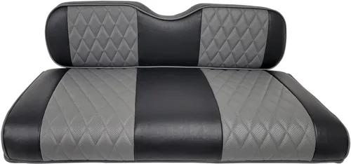 Vista 7 de Huskey Parts Company EZGO - Funda de asiento delantero naranja con costuras de diamante Medalist TXT 94-13, carrito de golf, 2 unidades naranja