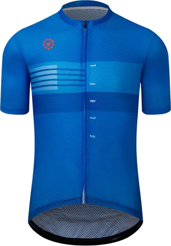 Vista 43 de GCRFL Maillot de ciclismo para hombre con 3+1 bolsillos con cremallera manga corta ciclismo ciclismo camiseta de ciclismo transpirable tela de malla