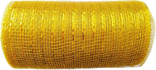Vista 54 de YYCRAFT cinta metálica de malla de poliéster para decoración y manualidades, 10 yardas Rosa