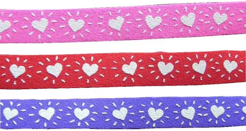 Vista 4 de Collar de gato, corazones (el color puede variar)