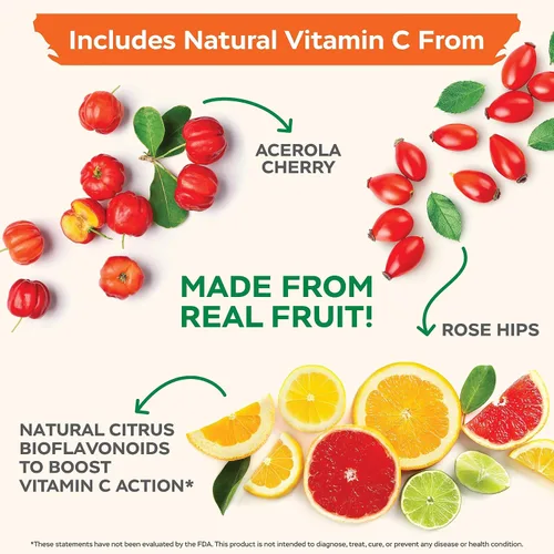 Vista 4 de Purely Holistic Vitamina C 1000 mg + curcumina de cúrcuma orgánica de 700 mg y bioperina - 365 + 120 cápsulas - Paquete vegano - con rosa mosqueta