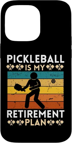 Vista 21 de Pickleball Is My Retirement Plan Case for iPhone 16