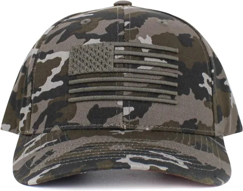 Vista 124 de KBETHOS Tactical Operator Collection USA Fishing Mesh Ballcap Flag Patch America Outdoors Trucker Baseball Cap