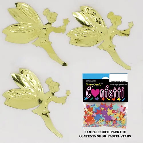 Vista 3 de Confeti Fairy Gold - Paquete al por menor #9216 QS0