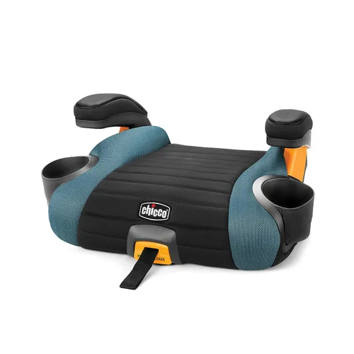 Vista 13 de Chicco GoFit ClearTex Plus Asiento elevador sin espalda, accesorio de ErgoBoost - Acolchado de espuma ultra cómodo, asa de transporte integrada