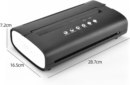 Vista 3 de Tattoo Printer Stencil Transfer Machine 10 Sheets Paper Thermal Maker Line Drawing Print Copier