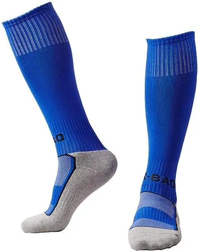 Vista 2 de Calcetines de fútbol para niños, jóvenes y adultos (1345 pares) calcetines largos hasta la rodilla para deportes