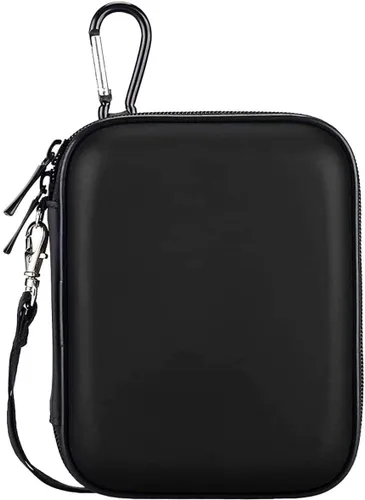 Vista 3 de Lacdo EVA funda de viaje a prueba de golpes para disco duro externo portable de 2.5 pulgadas, GPS, cámara y batería externa, Negro