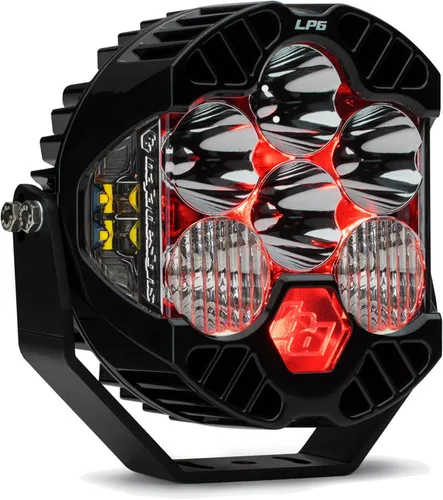 Vista 6 de Baja Designs - 270013 LP6 Pro LED de Conducción/Combo Ámbar