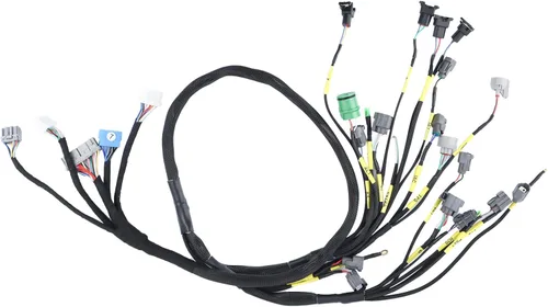 Vista 2 de Conjunto de cables de motor compatible con Honda Civic Integra B16 B18 D16 OBD1 Budget D & B-Series Tucked CNCH-OBD1-1