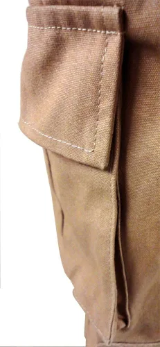 Vista 6 de Aeromax Jr. Traje de bombero búnker, beige (tan), tamaño 46