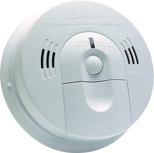 Vista 11 de Kidde Detector de humo y monóxido de carbono con cableado, respaldo de batería, interconectable, indicadores de luz de advertencia LED