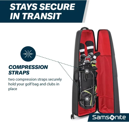 Vista 7 de Samsonite Tour Deluxe Golf Hard Case Travel Bag