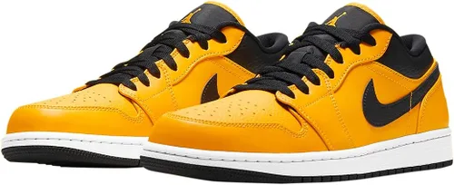Vista 3 de Nike - Tenis de baloncesto para hombre, University GoldNegro-blanco, 8.5