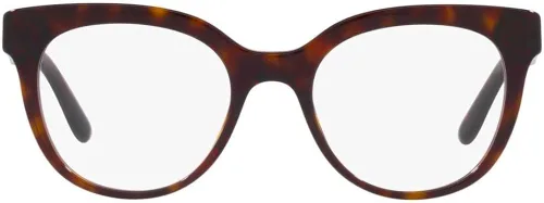 Vista 2 de Dolce Gabbana DG 3353 Havana 5119140 - Marco de gafas para mujer