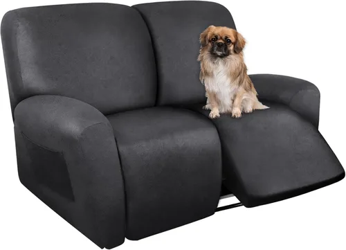 Vista 29 de ANARACHON Fundas para Sillas Reclinables Tipo Cuero, 4 Piezas Funda para Sillón Reclinable Lazy Boy, Protector de Muebles - Funda Suave Lavable